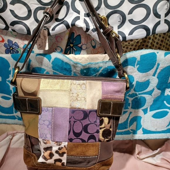 Coach patchwork duffle - Picture 7 of 10